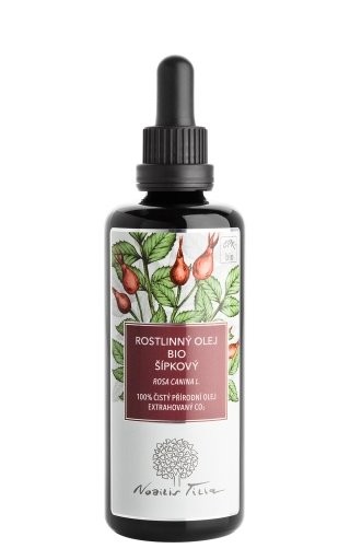 Nobilis Tilia Šípkový olej bio - 100 ml - fialové sklo