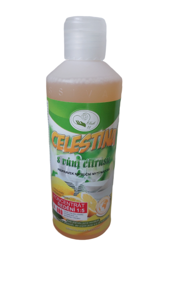 Celestina - přípravek na mytí nádobí - s vůní citrónu - 250 ml (4)
