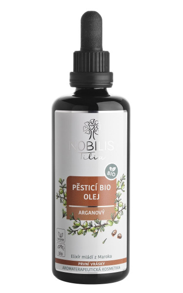 Arganový olej bio - Pěstící BIO olej arganový - 100 ml - fialové sklo (4)