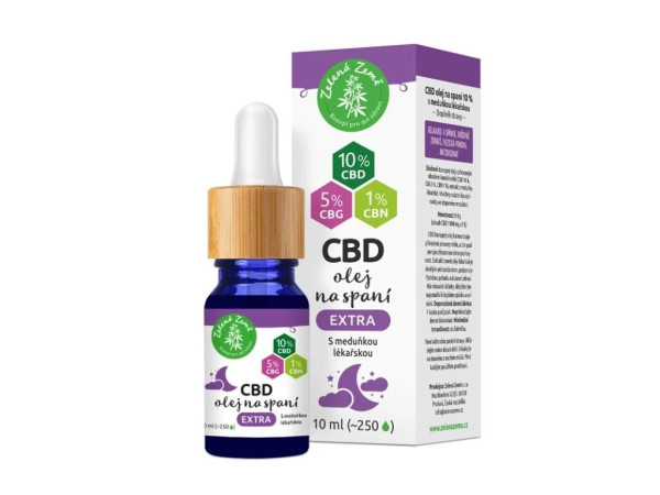 CBD kapky na spaní EXTRA - 10 ml (1)
