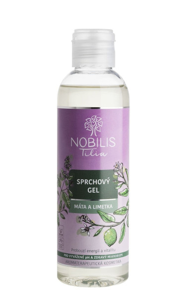 Sprchový gel Máta a limetka - 200 ml (1)