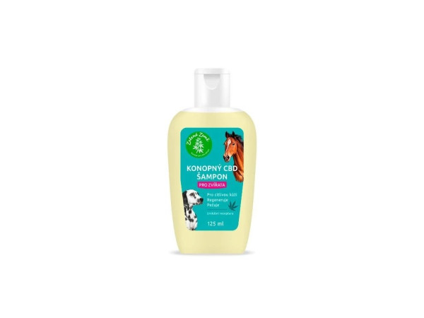 CBD konopí konopný šampon pro zvířata - 125 ml (1)