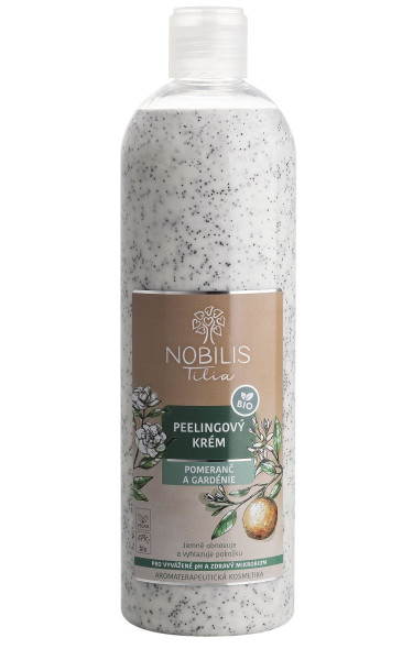 Peelingový krém Pomeranč a gardénie - 500 ml (1)