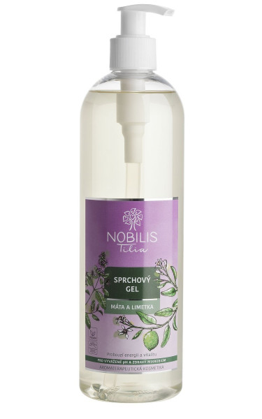 Sprchový gel Máta a limetka - 200 ml (5)