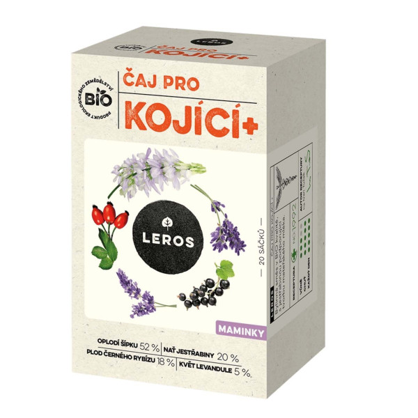 Leros BIO Čaj pro kojící plus - 30 g (1)