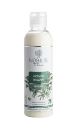 Nobilis Tilia Výživný balzám na vlasy s arganovým a konopným olejem cpk - 200 ml