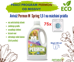 Permon M Soft - aviváž, máchadlo s vůní květin a nádechem moře - 1,5 l (7)