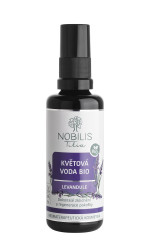 Nobilis Tilia Květová voda BIO levandule (květová voda levandulová) - 50 ml  - fialové sklo
