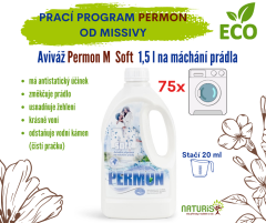 Missiva Permon M Maršmelou - aviváž, máchadlo s vůní cukrovinek - 1,5 l (6)