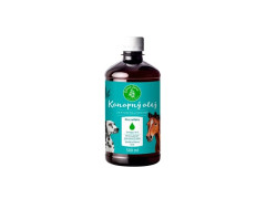 Zelená Země Konopný olej pro zvířata - za studena lisovaný - 500 ml