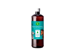 Zelená Země Konopný olej pro zvířata - za studena lisovaný - 1000 ml